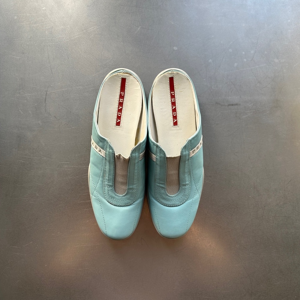 vintage prada mules